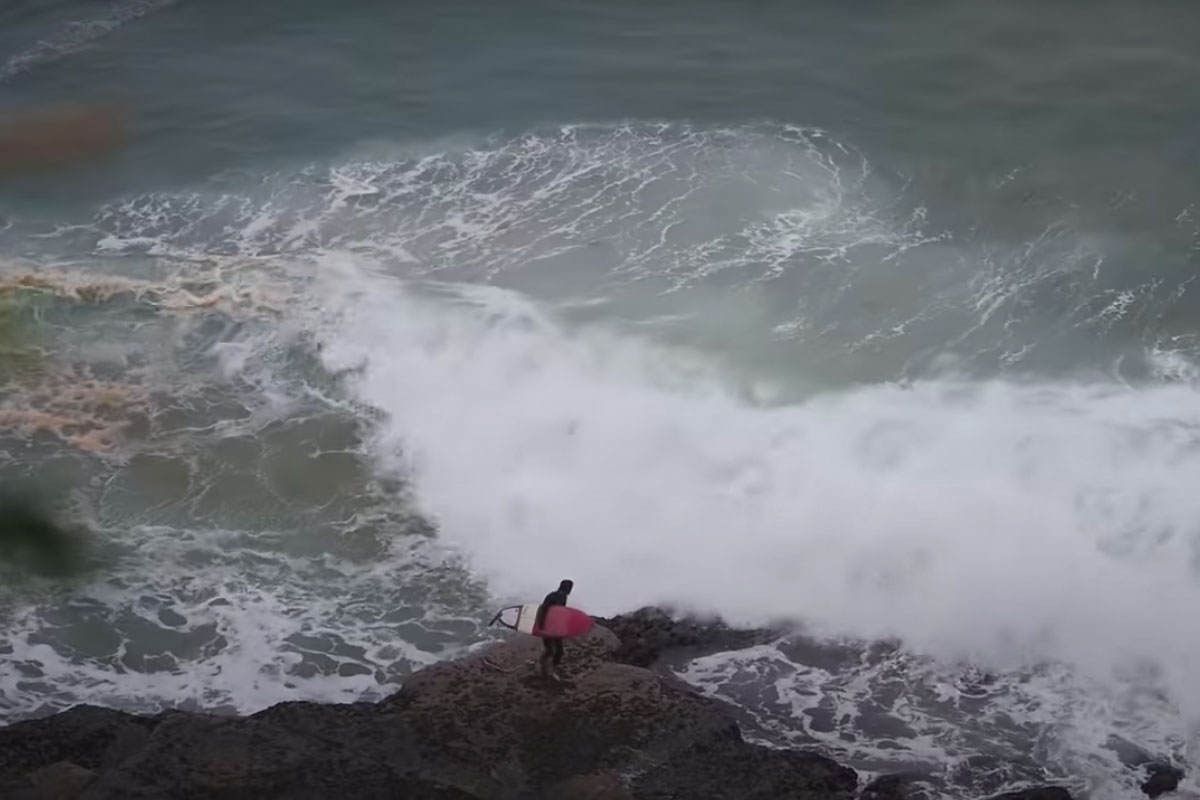 Rocking Off: Mega Swell Video Reveals Cruel Cultural Divide Amid Sydney Surfers