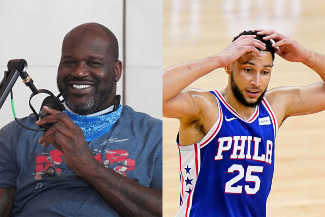 Shaquille O’Neal Criticises Ben Simmons For Refusing To Play All Season