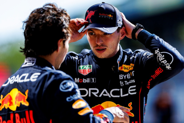 max verstappen and sergio perez