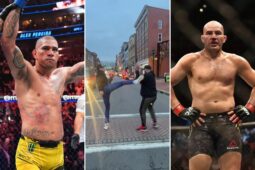 UFC Champions Alex Pereira And Glover Teixeira Square Off In Street Fight