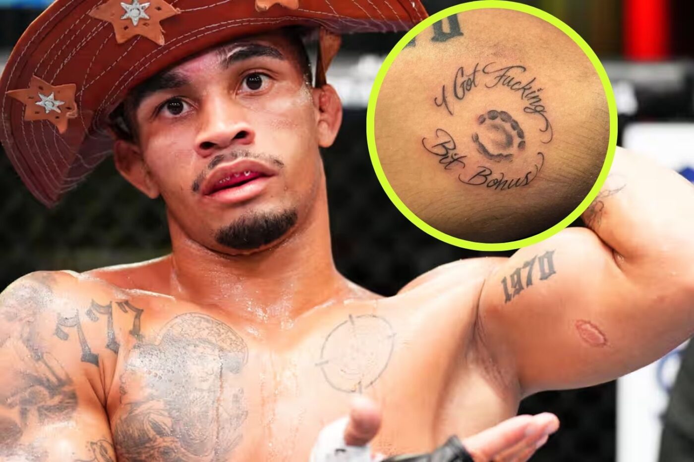 Andre Lima Got Igor Severino’s Bite Mark Tattooed After The Fight