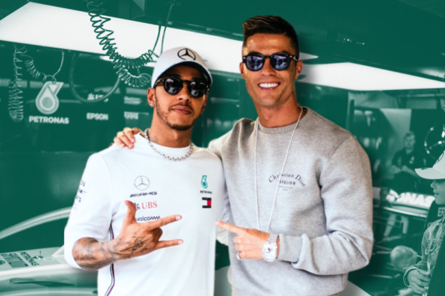 Lewis Hamilton And Cristiano Ronaldo Spark Bromance Rumours At Monaco Grand Prix