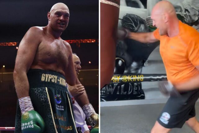Tyson Fury Posts Comeback Gym Session After Viral Video Shows Him Collapse Outside Club